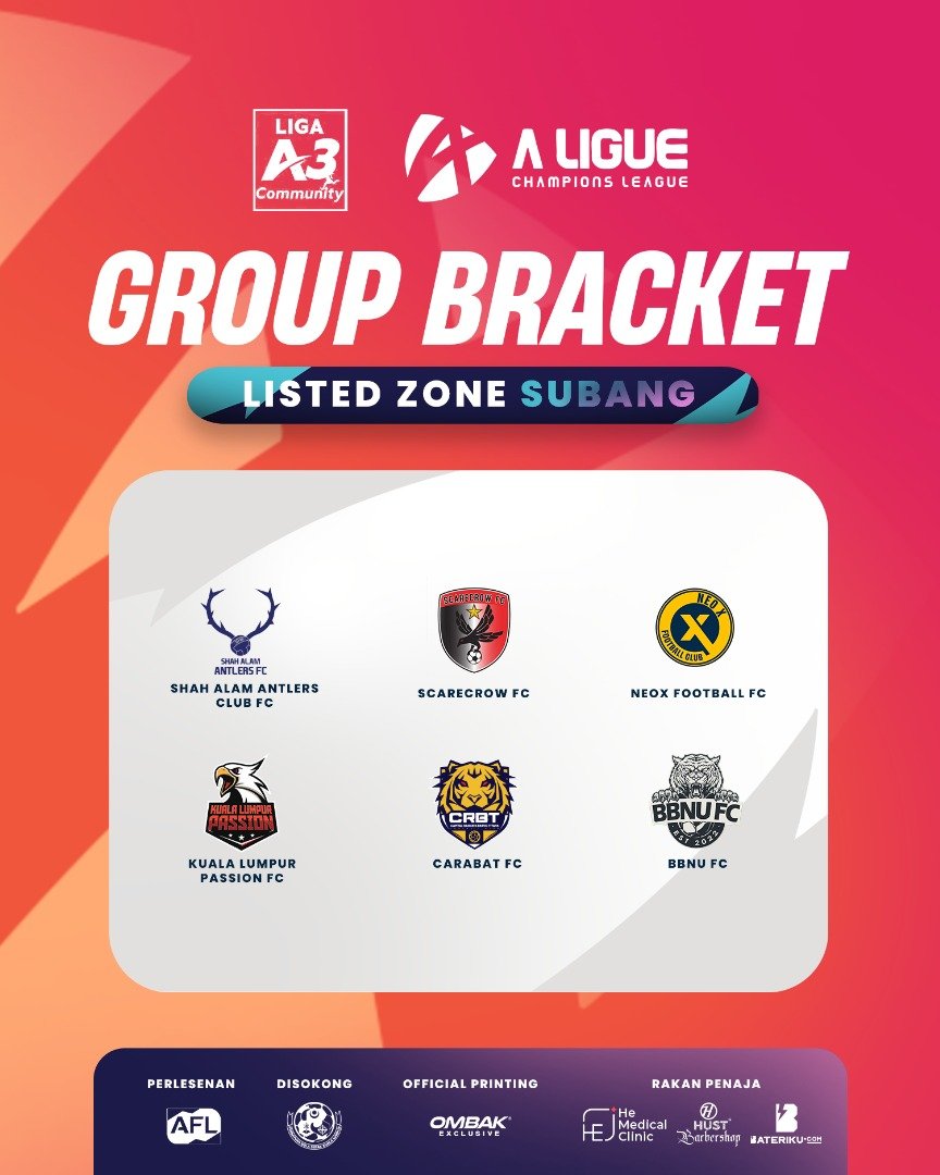 25 Pasukan Sertai Liga A3 2025, Gabungan Muka Lama & Baharu Janjikan Saingan Lebih Sengit